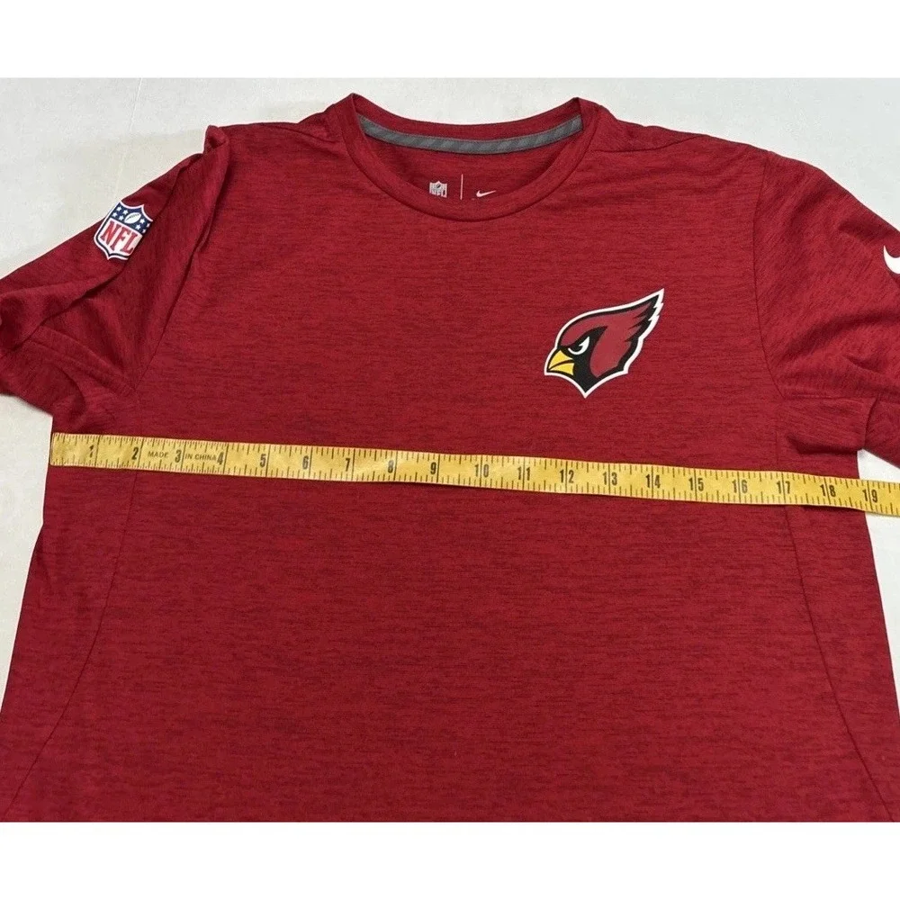 Mens Arizona Cardinals‎ Football Nike On Field Long Sleeve Shirt Sz Small EC 🏈